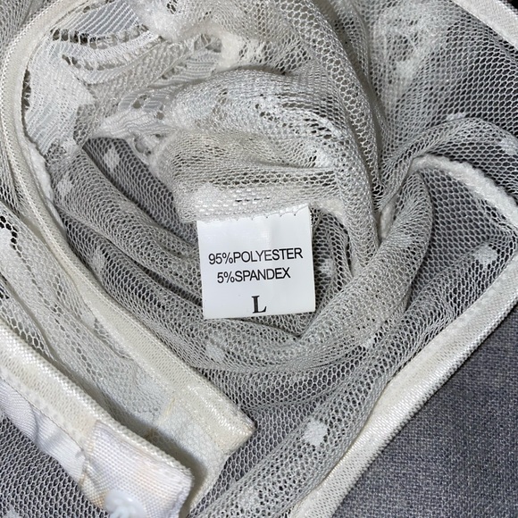 White mesh bodysuit - Picture 3 of 4